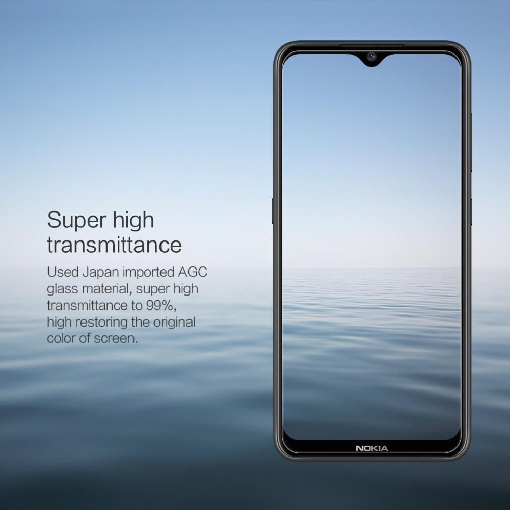 Защитное стекло NILLKIN для Nokia 7.2, Nokia 6.2 (индекс H)