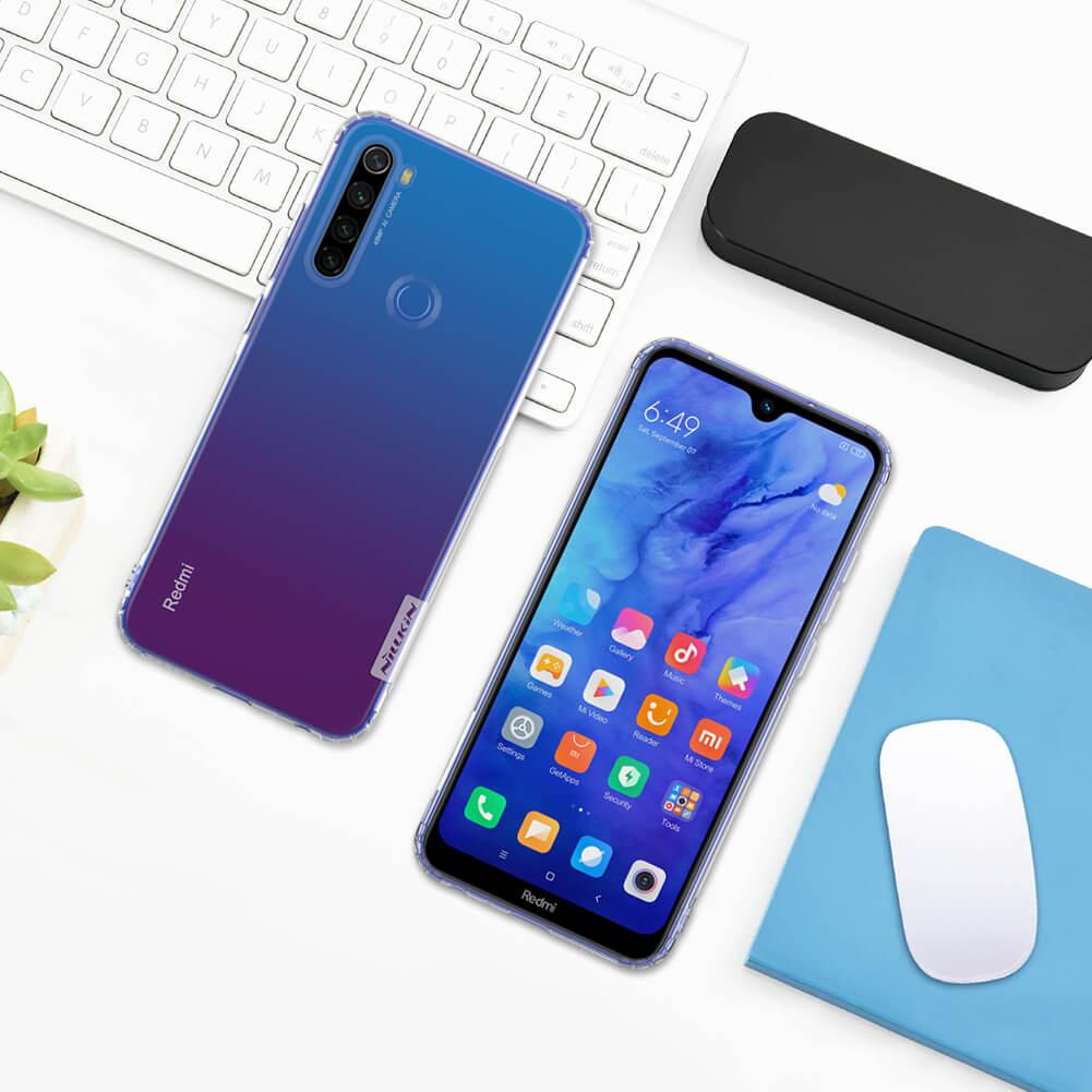 Силиконовый чехол NILLKIN для Xiaomi Redmi Note 8T (серия Nature)