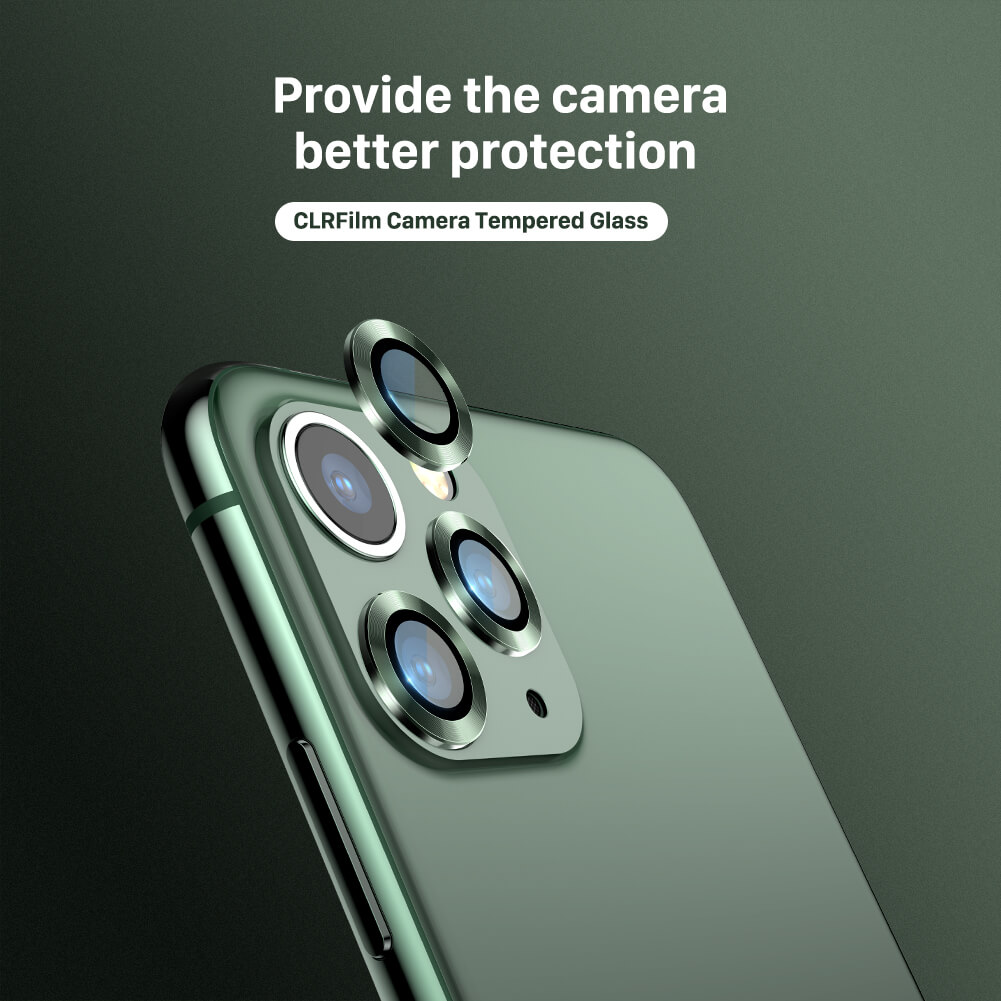 Защитное стекло NILLKIN для камеры Apple iPhone 12 Mini 5.4, iPhone 12,12 Pro 6.1, Apple iPhone 11, 11 Pro, 11 Pro Max (серия CLRFilm)