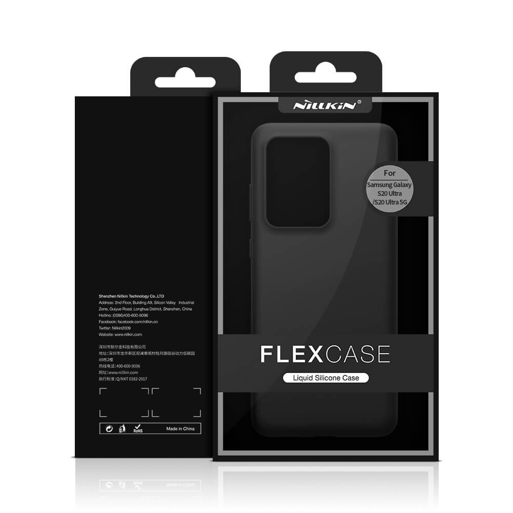 Чехол-крышка NILLKIN для Samsung Galaxy S20 Ultra (S20 Ultra 5G) (серия Flex PURE case)