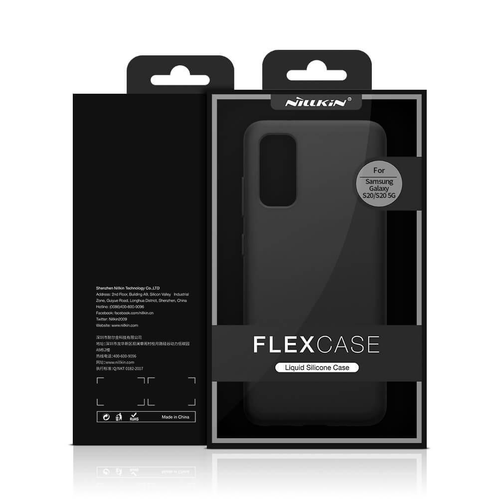 Чехол-крышка NILLKIN для Samsung Galaxy S20 (S20 5G) (серия Flex PURE case)