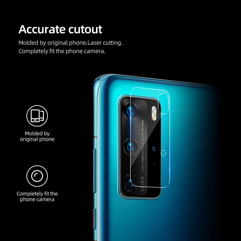 Защитная пленка NILLKIN для камеры Huawei P40 Pro (серия InvisiFilm)