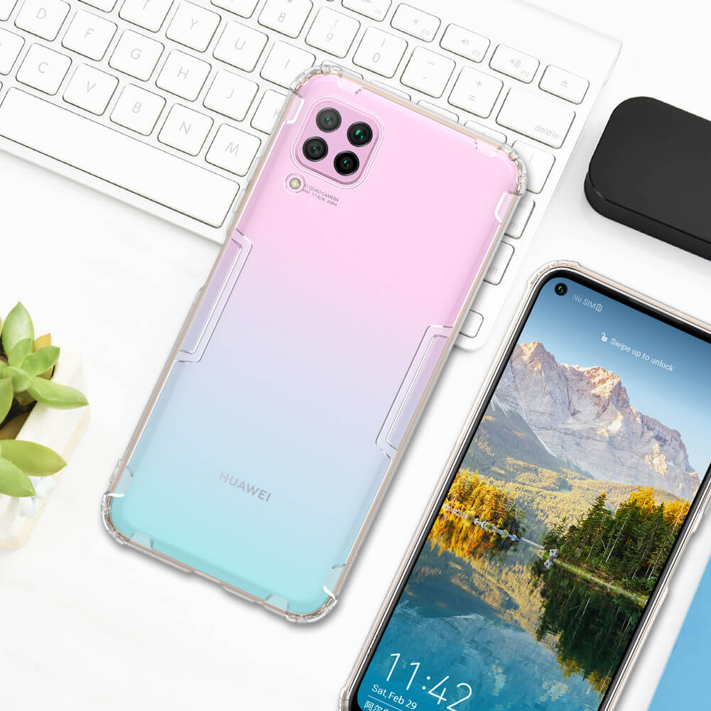 Силиконовый чехол NILLKIN для Huawei P40 Lite, Nova 7i, Nova 6 SE (серия Nature)