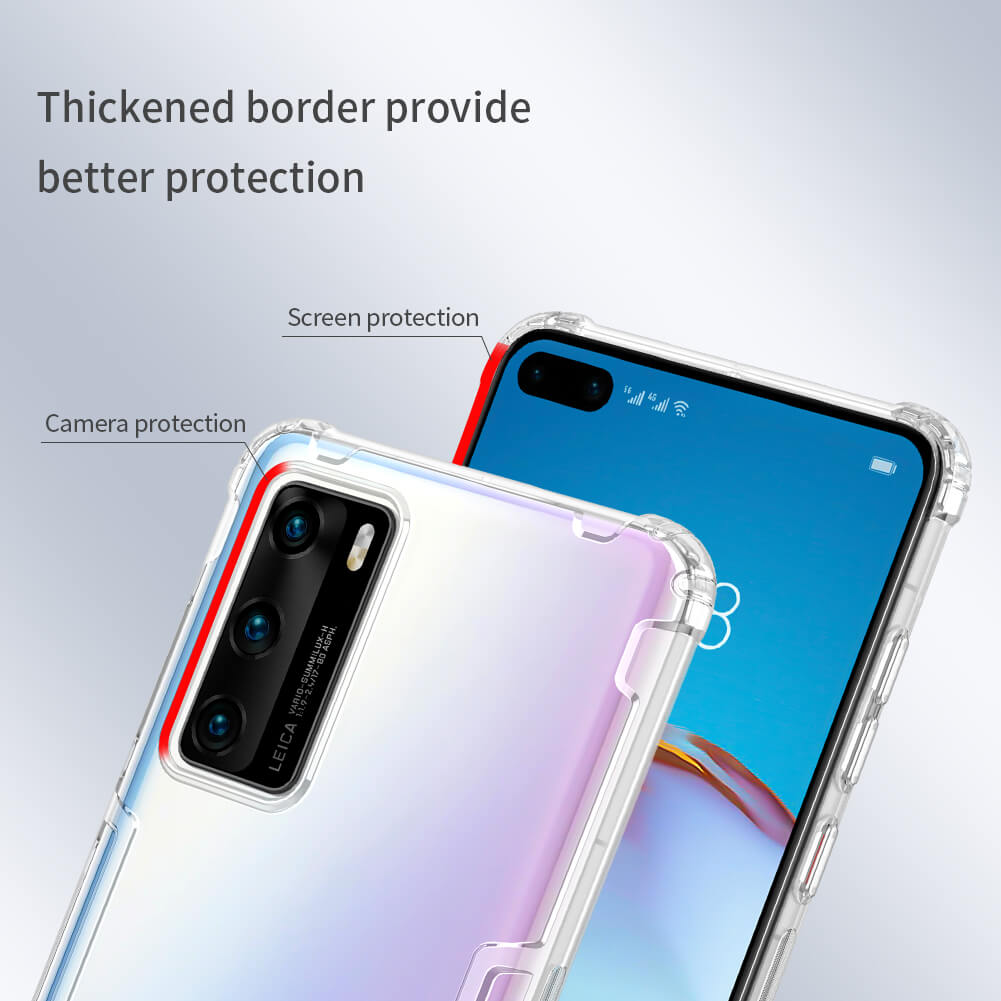 Силиконовый чехол NILLKIN для Huawei P40 (серия Nature)