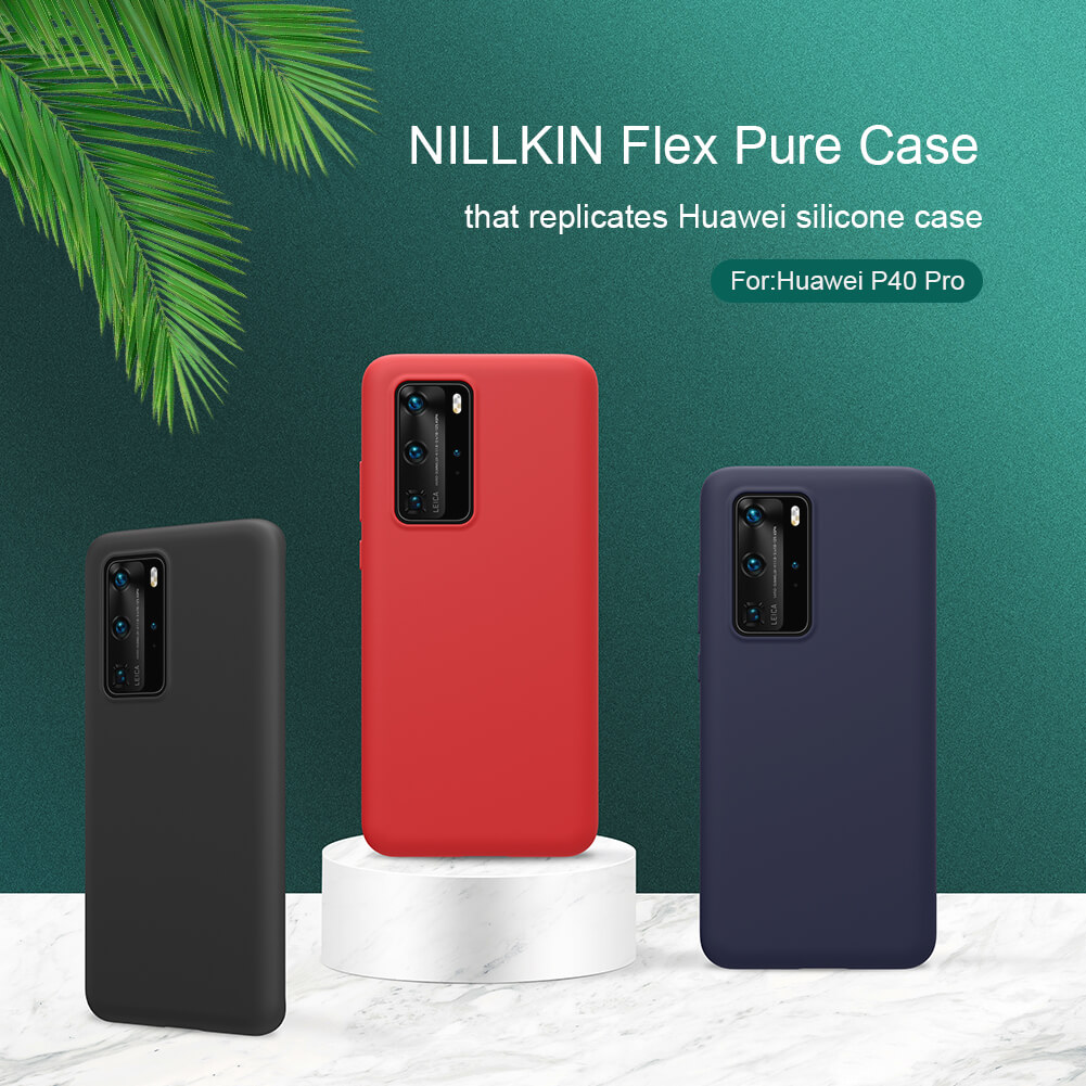 Чехол-крышка NILLKIN для Huawei P40 Pro (серия Flex PURE case)