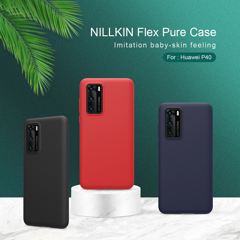 Чехол-крышка NILLKIN для Huawei P40 (серия Flex PURE case)