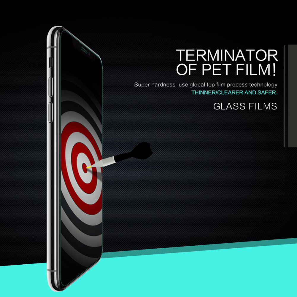 Защитное стекло NILLKIN для Apple iPhone 11 Pro Max, iPhone XS Max (6.5) (индекс H+)