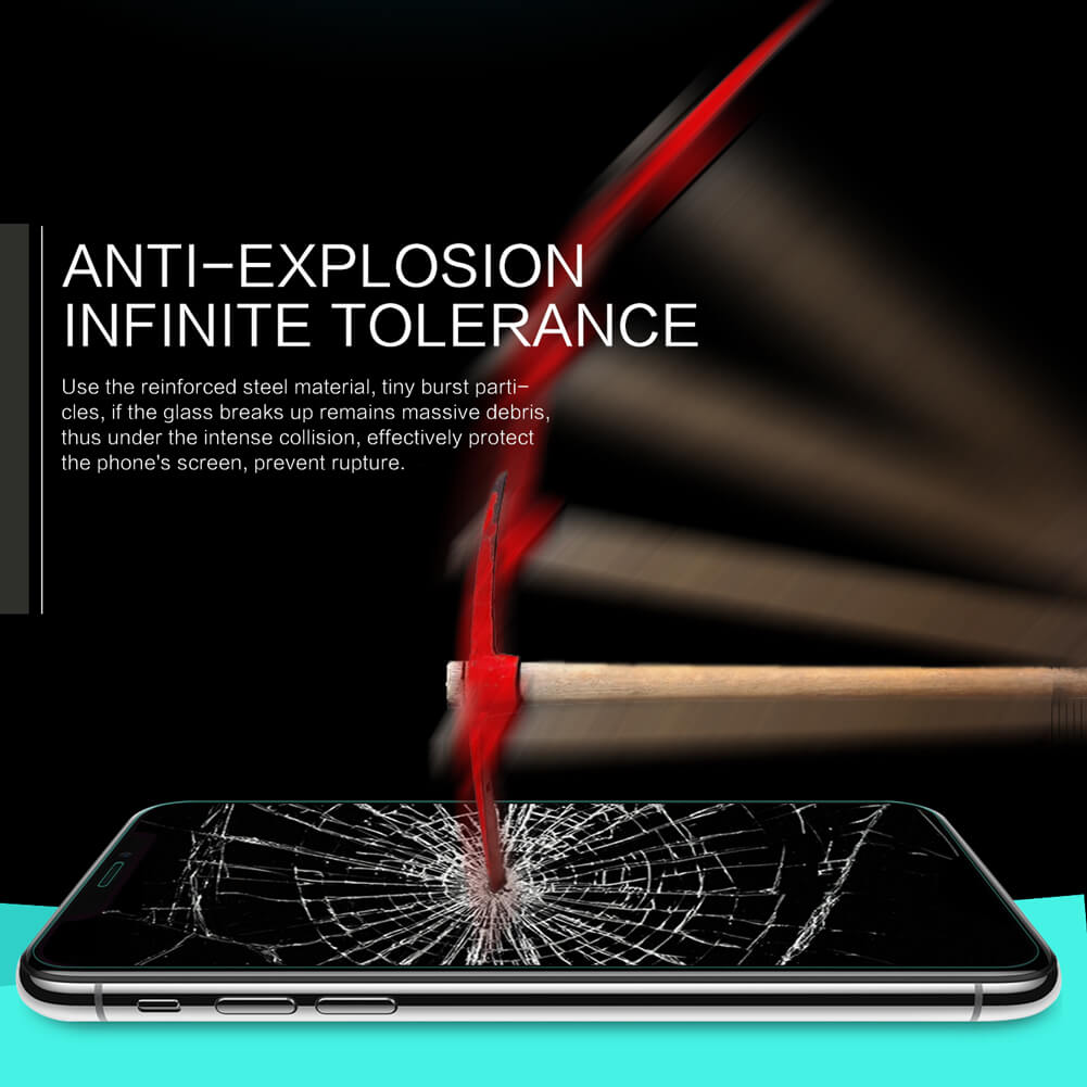 Защитное стекло NILLKIN для Apple iPhone 11 Pro Max, iPhone XS Max (6.5) (индекс H+)