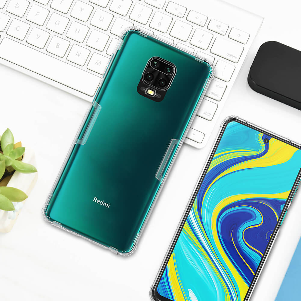 Силиконовый чехол NILLKIN для Xiaomi Redmi Note 9 Pro, Note 9 Pro Max, Note 9S, Poco M2 Pro, Redmi Note 10 Lite (серия Nature)