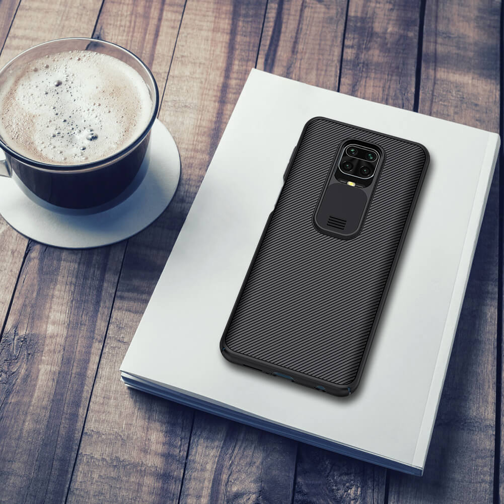 Чехол-крышка NILLKIN для Xiaomi Redmi Note 9 Pro, Note 9 Pro Max, Note 9S, Poco M2 Pro, Redmi Note 10 Lite (серия CamShield case)