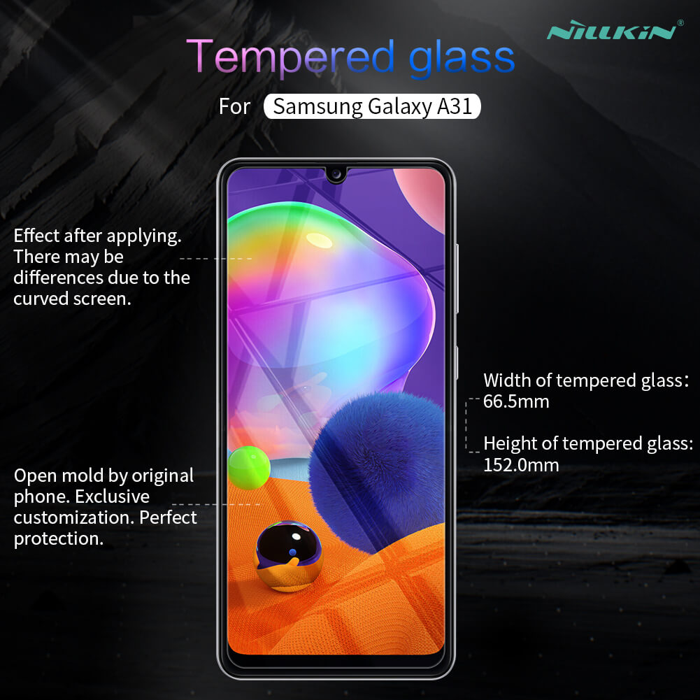 Защитное стекло NILLKIN для Samsung Galaxy A31 (индекс H+ Pro)