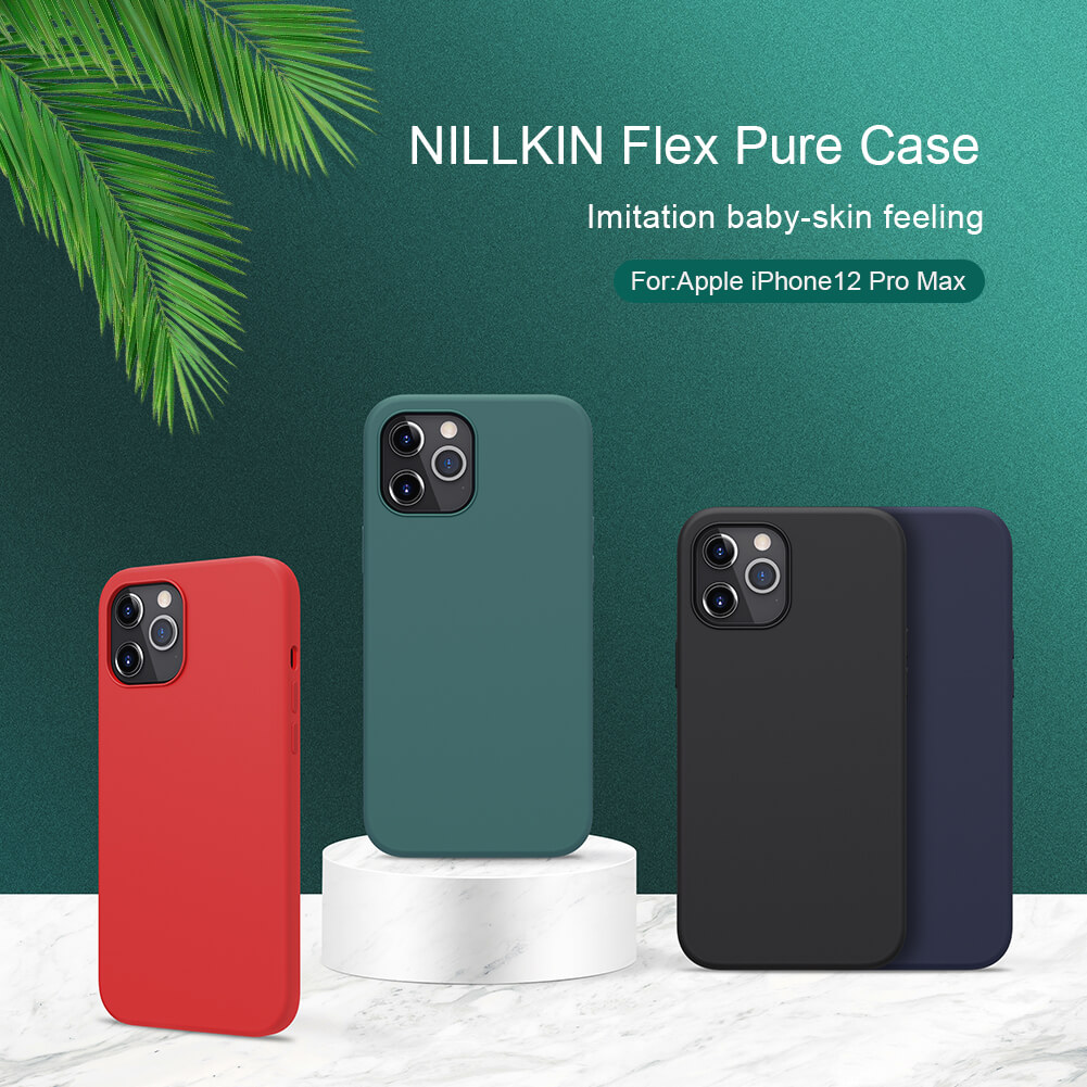 Чехол-крышка NILLKIN для Apple iPhone 12 Pro Max 6.7 (серия Flex PURE case)