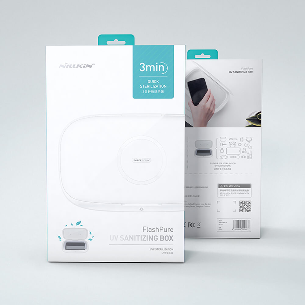 Дезинфицирующий футляр NILLKIN FlashPure UV sanitizing box