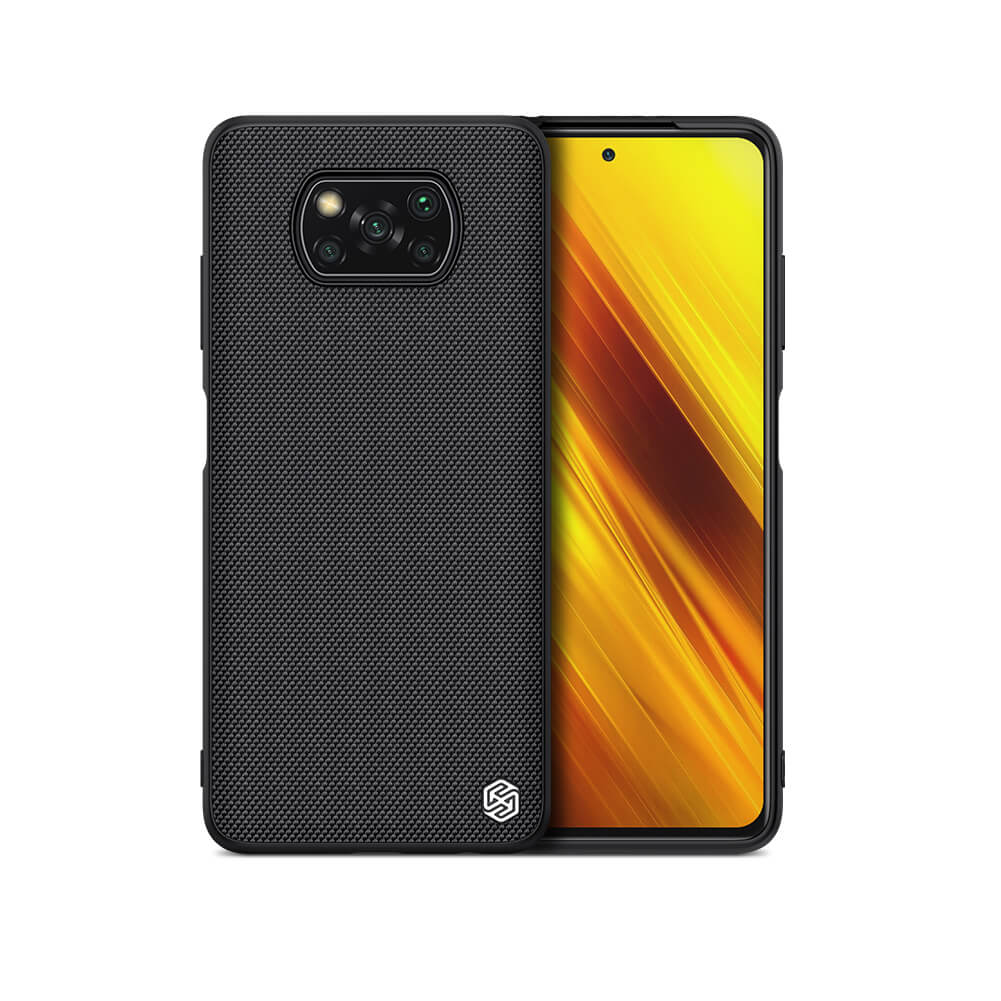 Чехол-крышка NILLKIN для Xiaomi Pocophone X3 NFC (Poco X3 NFC), Poco X3 Pro (серия Textured)