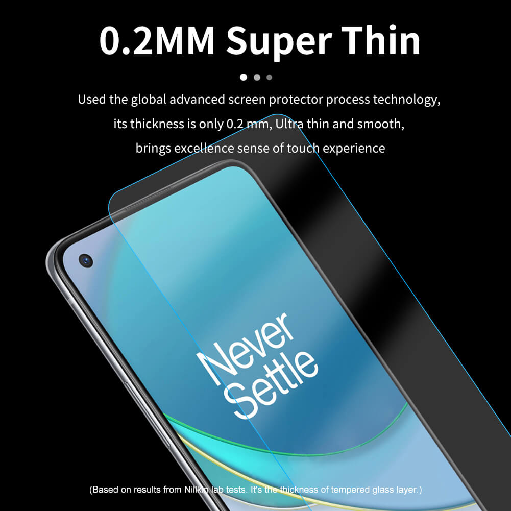 Защитное стекло NILLKIN для Oneplus 8T, Oneplus 8T+ 5G, Oneplus 9R (индекс H+ Pro)