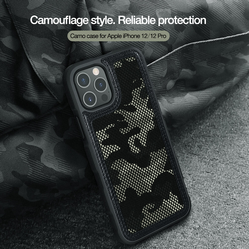 Чехол-крышка NILLKIN для Apple iPhone 12, iPhone 12 Pro 6.1 (серия Camo case)