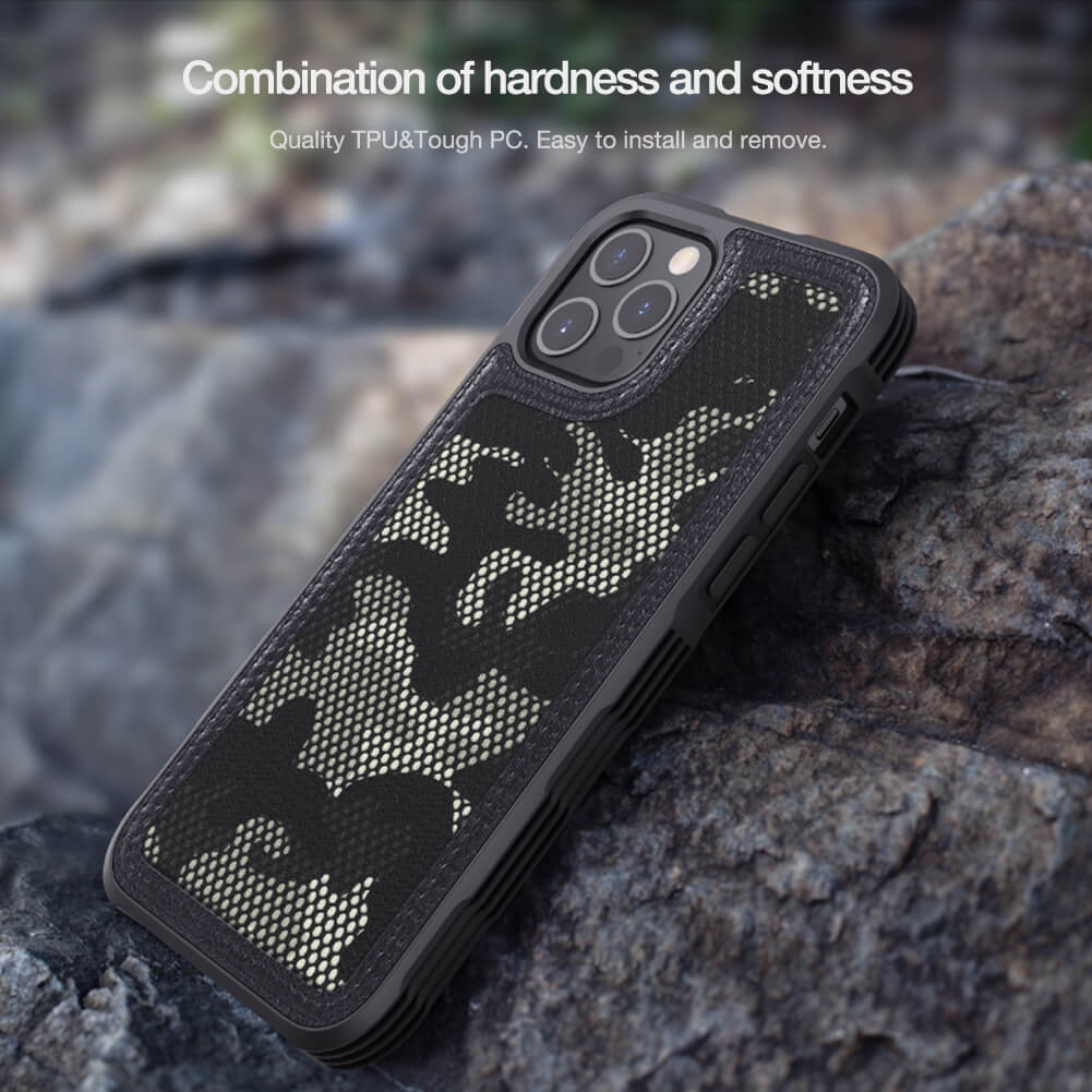 Чехол-крышка NILLKIN для Apple iPhone 12, iPhone 12 Pro 6.1 (серия Camo case)