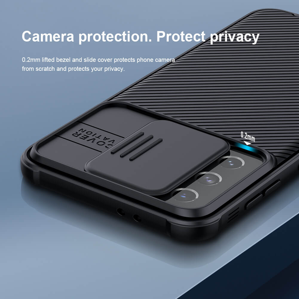 Чехол-крышка NILLKIN для Samsung Galaxy S21 (S21 5G) (серия CamShield Pro)