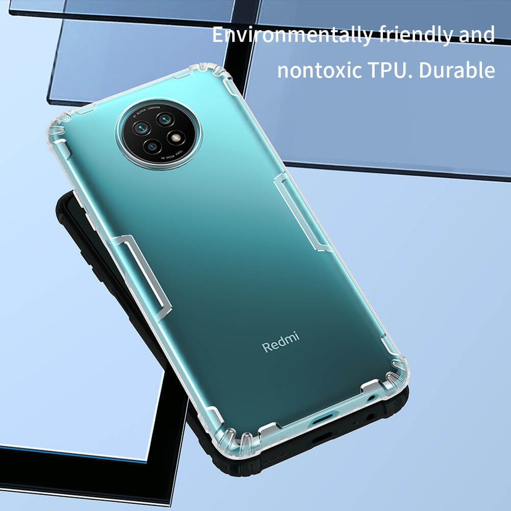 Силиконовый чехол NILLKIN для Xiaomi Redmi Note 9T, Xiaomi Redmi Note 9 5G (China) (серия Nature)