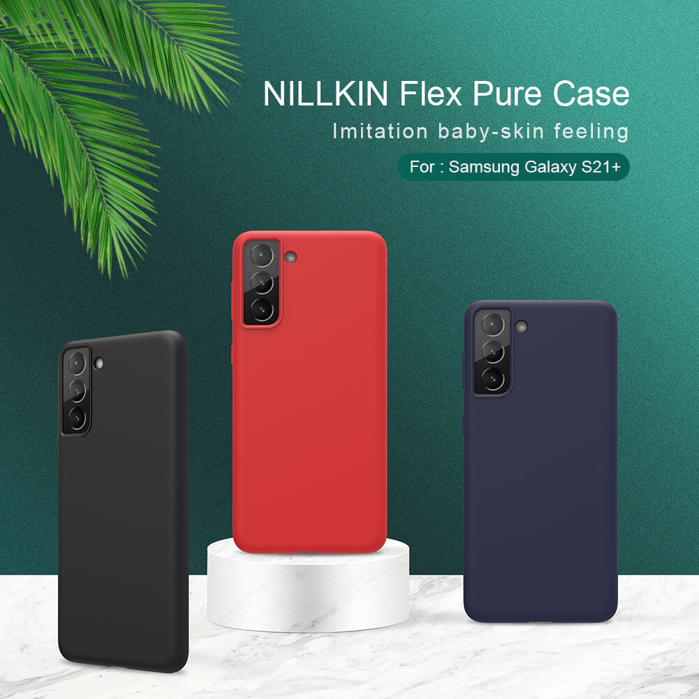 Чехол-крышка NILLKIN для Samsung Galaxy S21 Plus (S21+ 5G) (серия Flex PURE case)