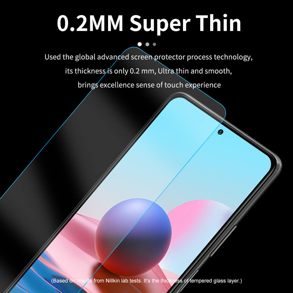 Защитное стекло NILLKIN для Xiaomi Redmi Note 10 Pro 4G, Redmi Note 10 Pro Max, Xiaomi Poco M4 5G, Xiaomi Poco M5 (индекс H+ Pro)