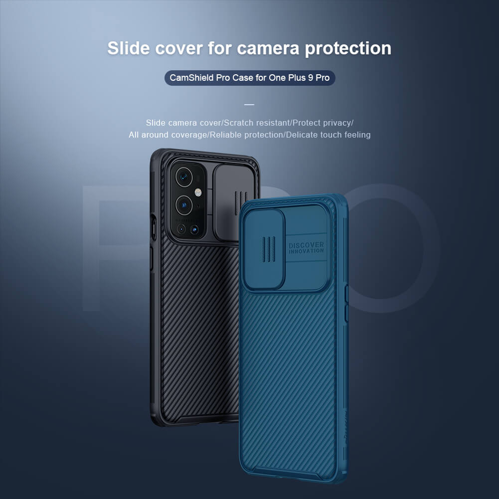 Чехол-крышка NILLKIN для Oneplus 9 Pro (серия CamShield Pro)