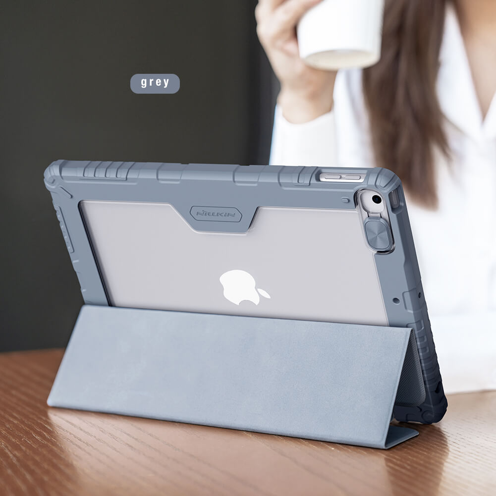 Чехол-книжка NILLKIN для Apple iPad 10.2 (2019), iPad 10.2 (2020), iPad 10.2 (2021) (серия Bumper Leather case pro)