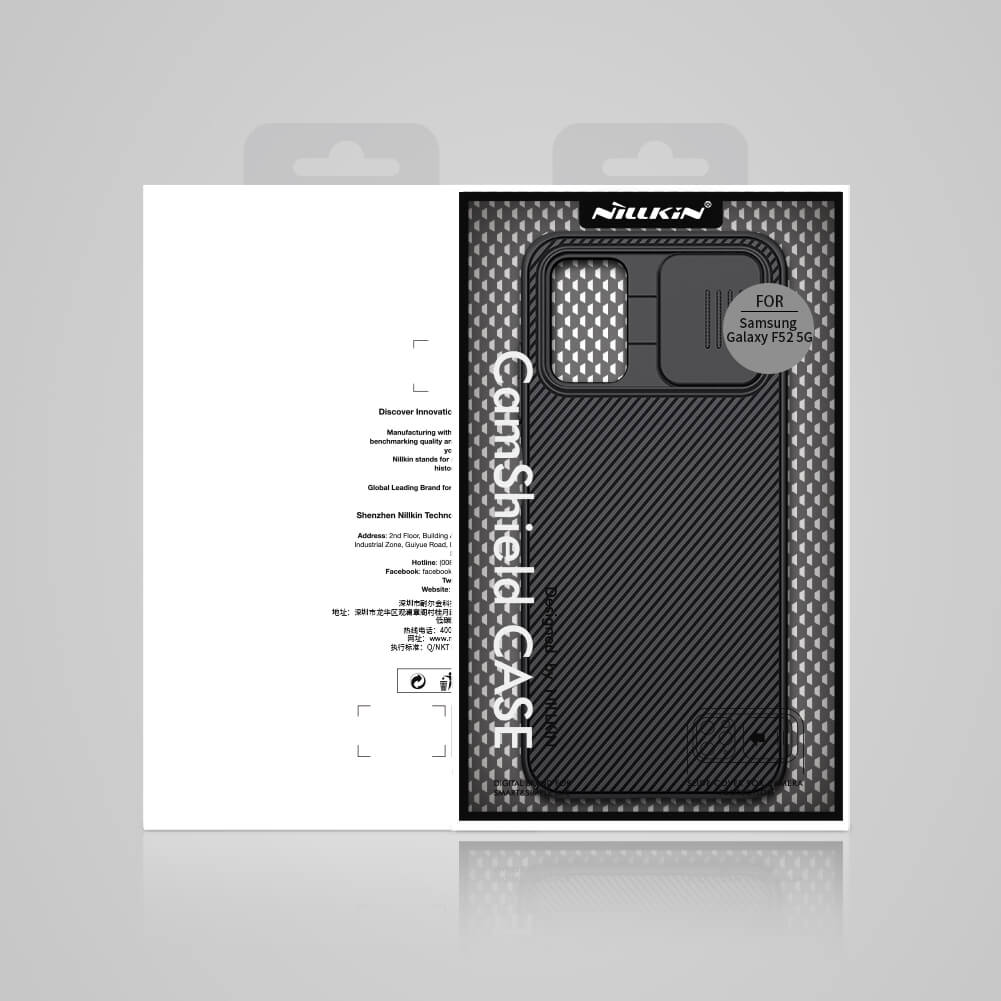 Чехол-крышка NILLKIN для Samsung Galaxy F52 5G (серия CamShield case)