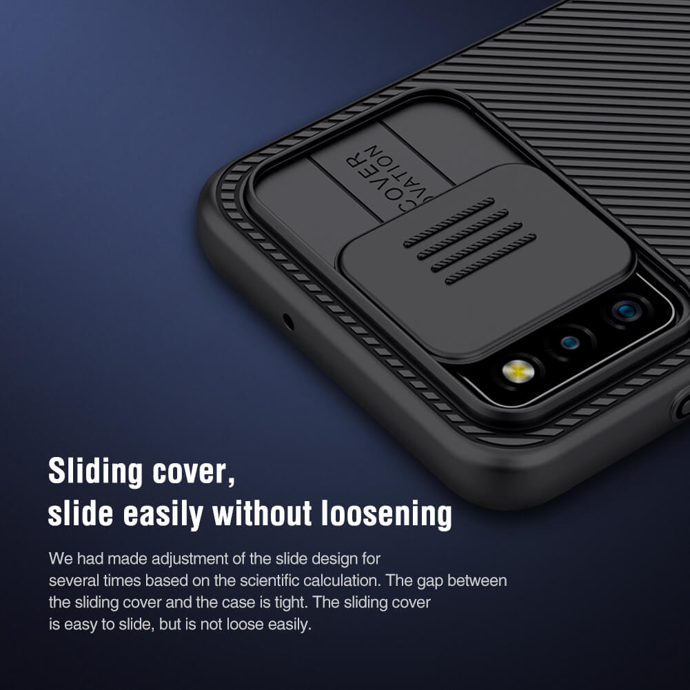 Чехол-крышка NILLKIN для Samsung Galaxy F52 5G (серия CamShield case)