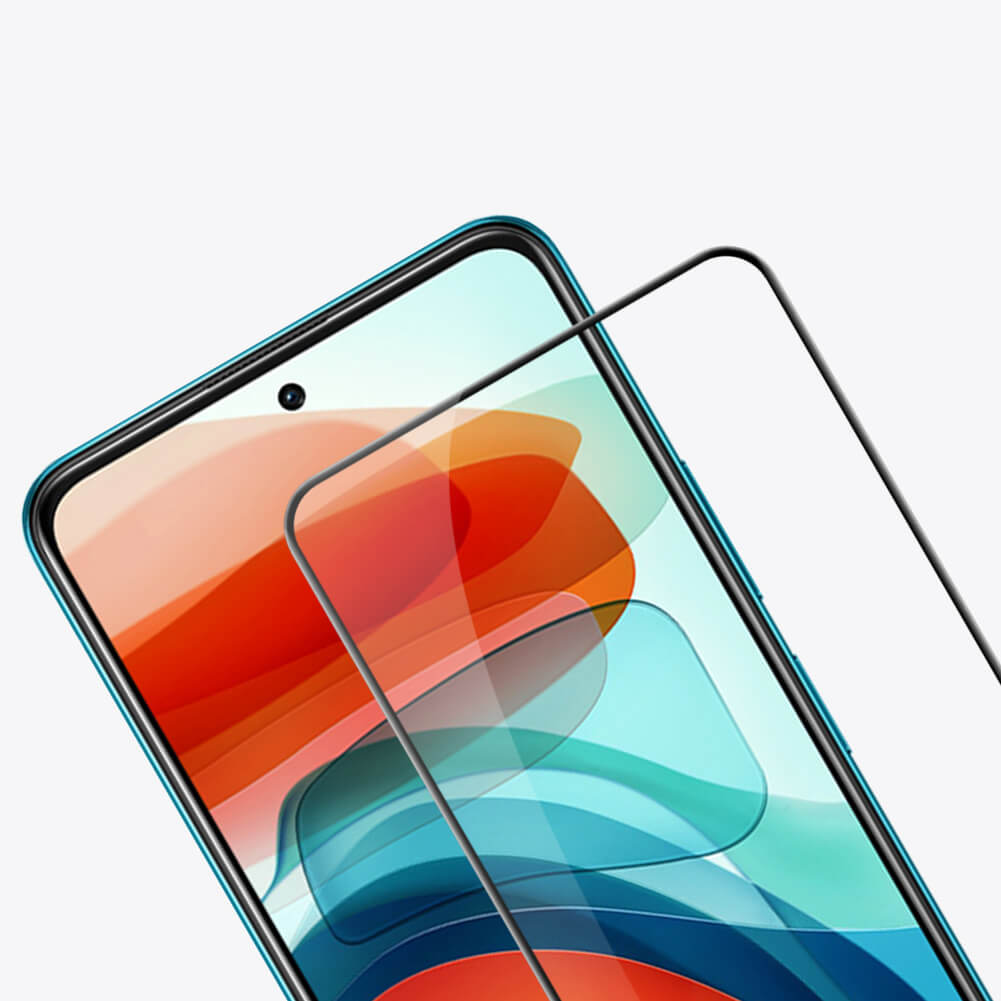 Защитное стекло с кантом NILLKIN для Xiaomi Redmi Note 10 Pro 5G, Poco X3 GT (серия CP+ Pro)