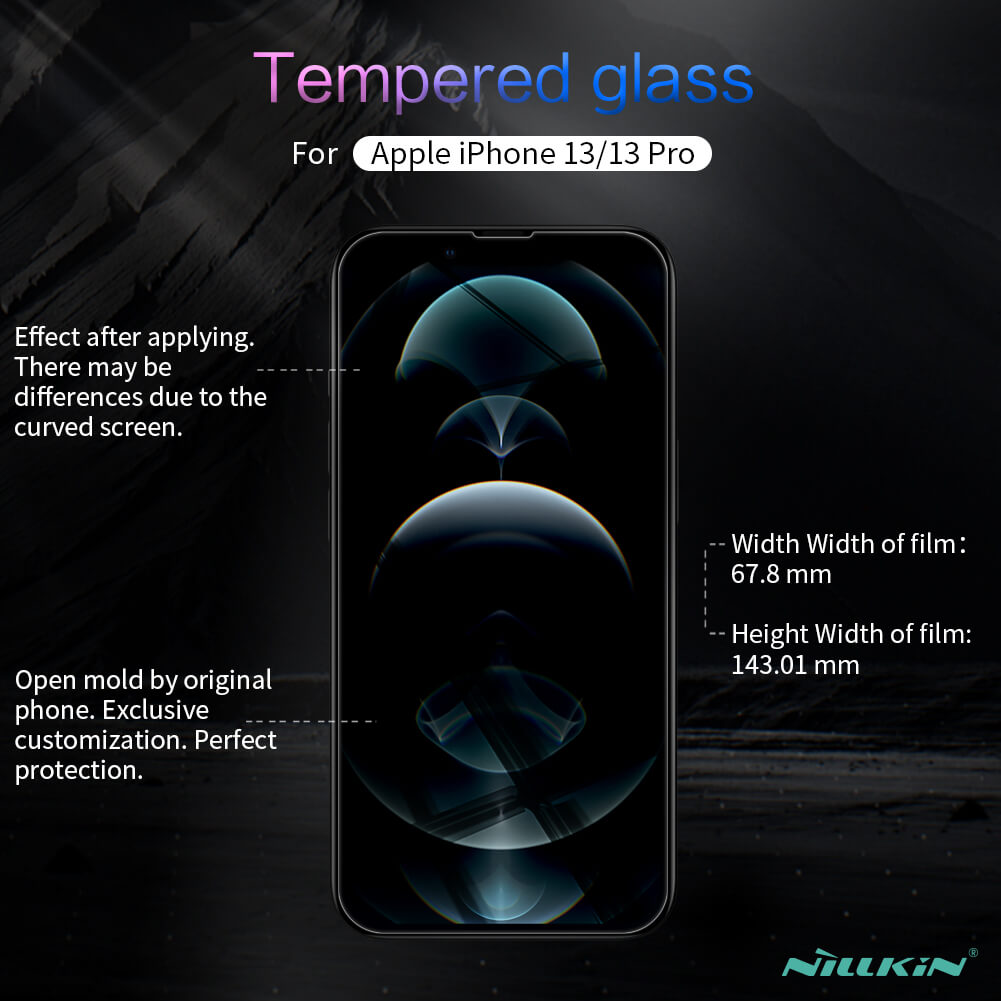 Защитное стекло NILLKIN для Apple iPhone 14 6.1 (2022), Apple iPhone 13, 13 Pro (индекс H)
