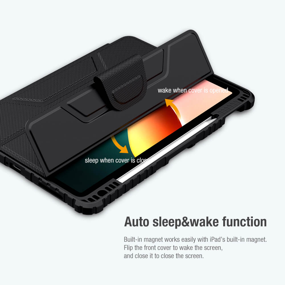 Чехол-книжка NILLKIN для Xiaomi Pad 5, Xiaomi Pad 5 Pro 11 (2021) (серия Bumper Leather case pro)
