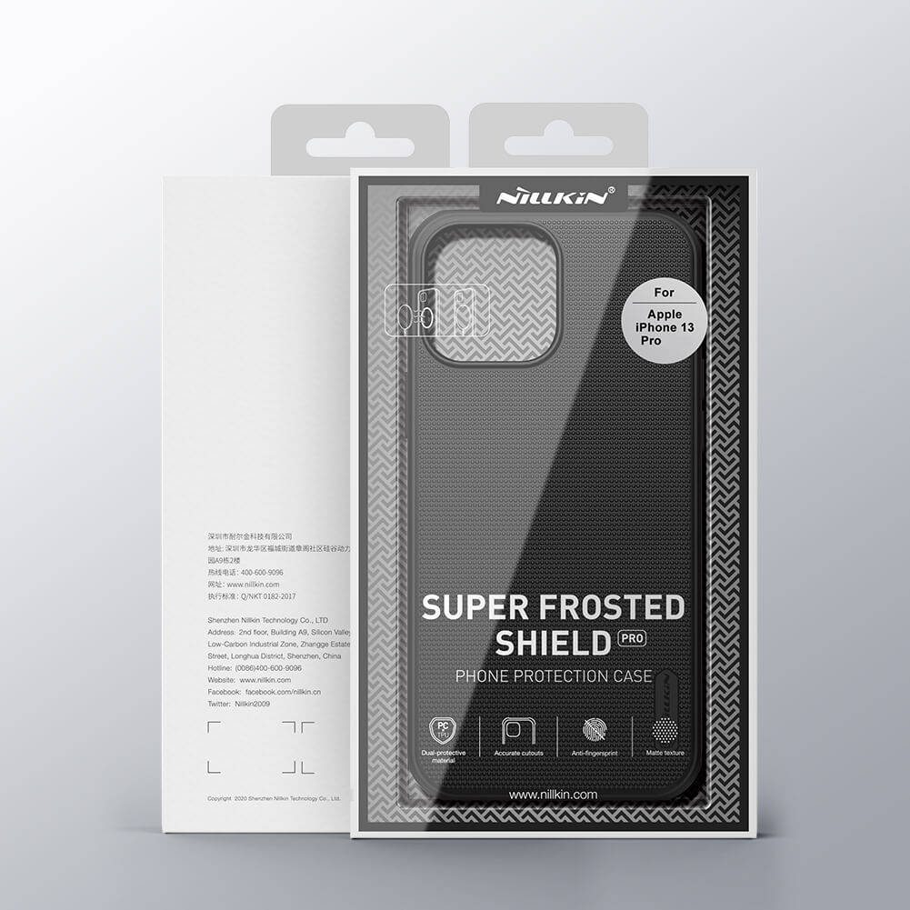 Чехол-крышка NILLKIN для Apple iPhone 13 Pro (серия Frosted shield Pro Magnetic case)