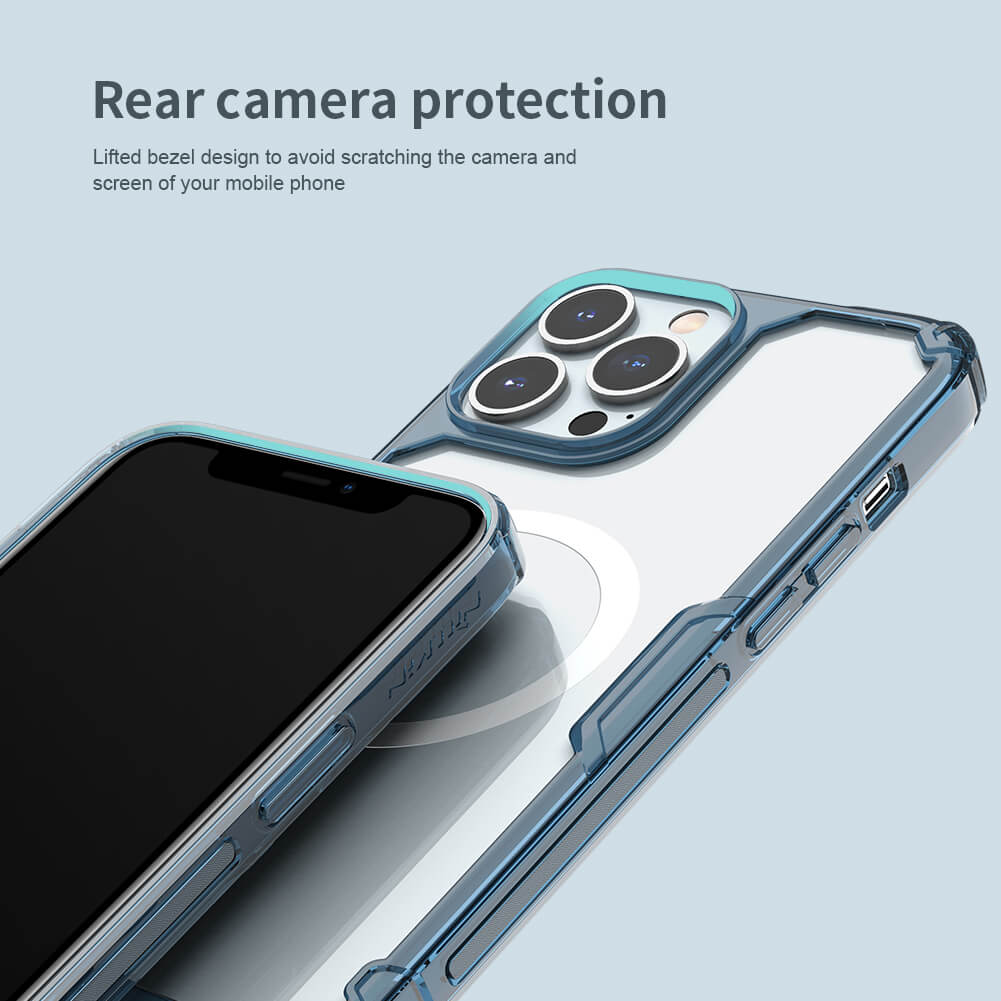 Силиконовый чехол NILLKIN для Apple iPhone 13 Pro (серия Nature TPU Pro Magnetic)