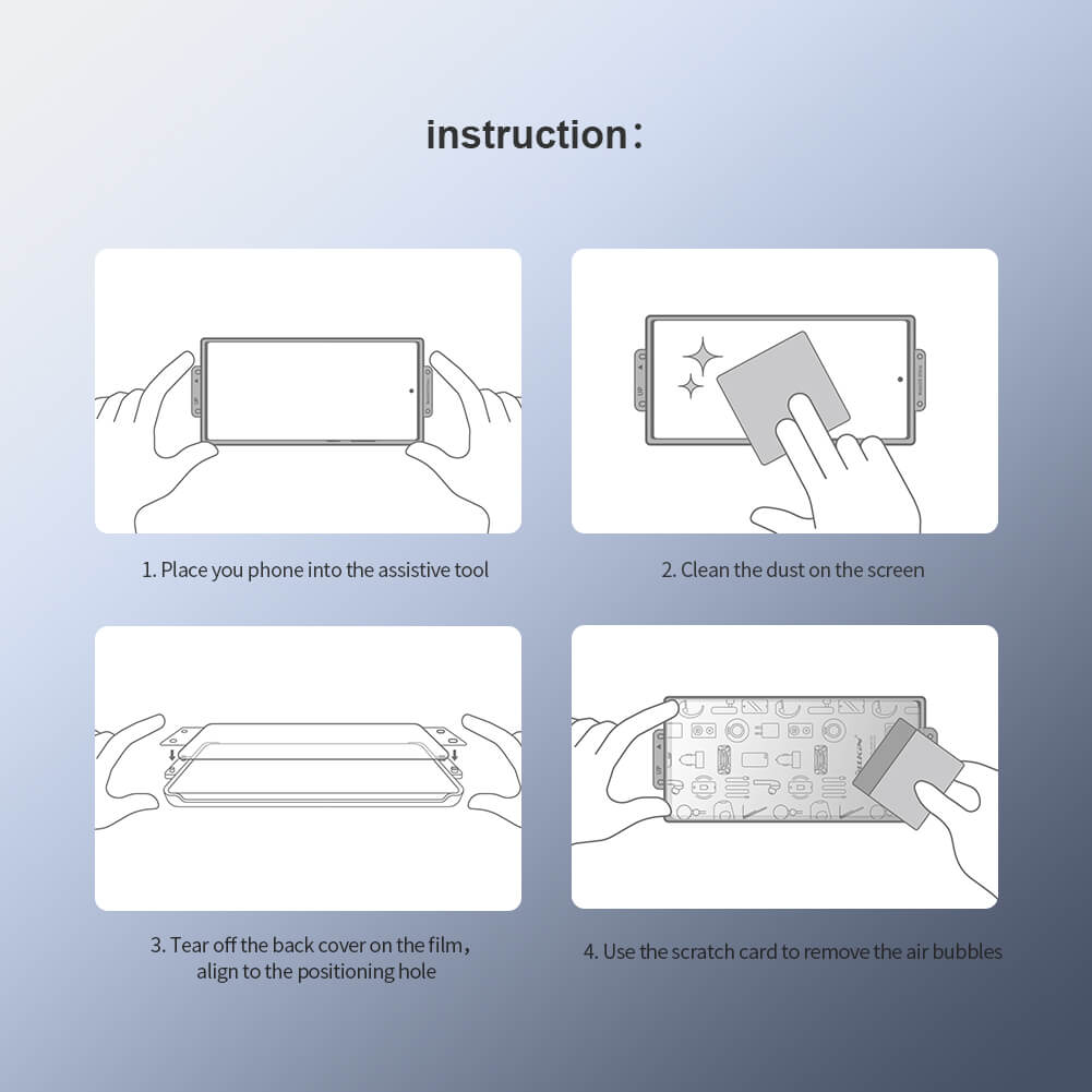 Защитная ударопрочная пленка NILLKIN для Samsung Galaxy S22 Plus (S22+) (серия Impact Resistant Curved Film)