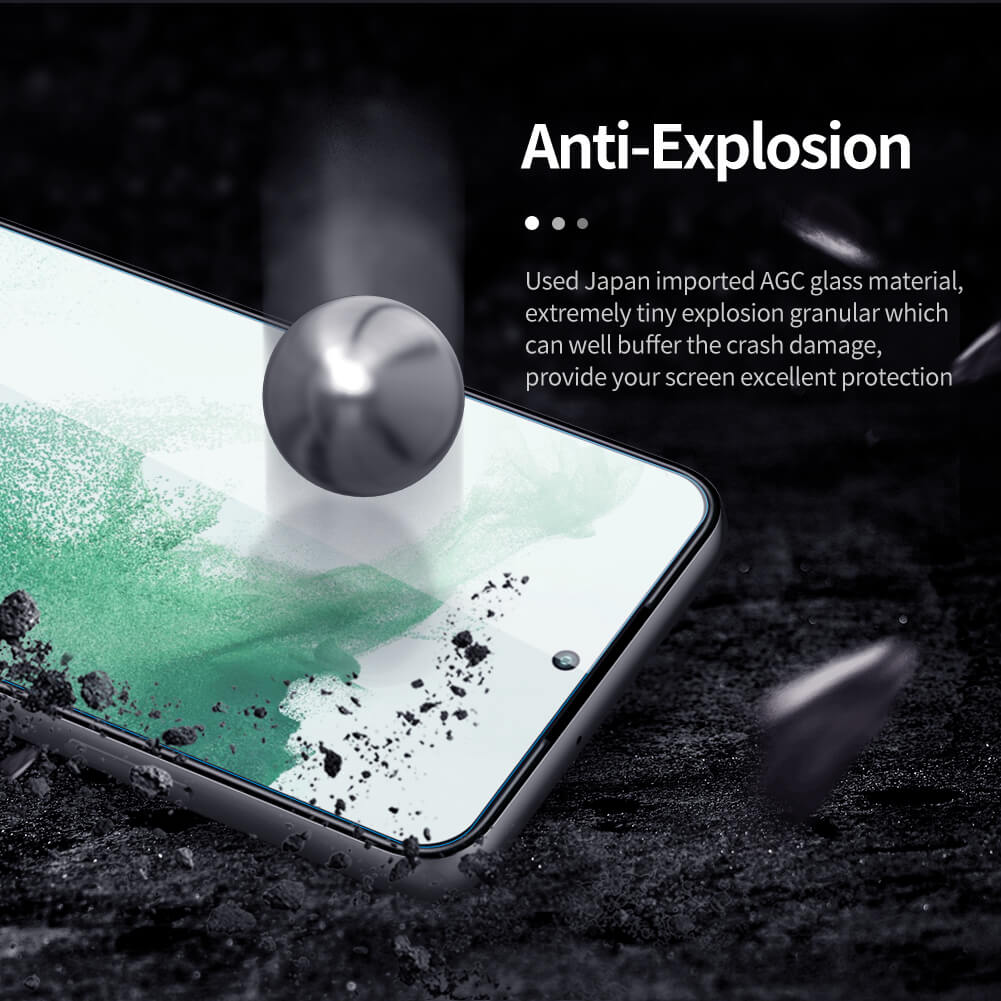 Защитное стекло NILLKIN для Samsung Galaxy S22 Plus (S22+) (индекс H+ Pro)