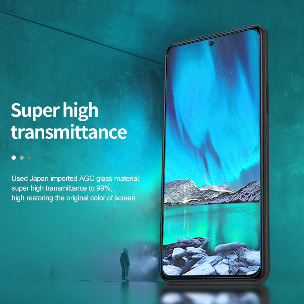 Защитное стекло NILLKIN для Xiaomi Redmi K40S, Xiaomi Poco F4 5G, Redmi K50, Redmi K50 Pro, Redmi K50 Ultra, Xiaomi 12T, 12T Pro (индекс H+ Pro)
