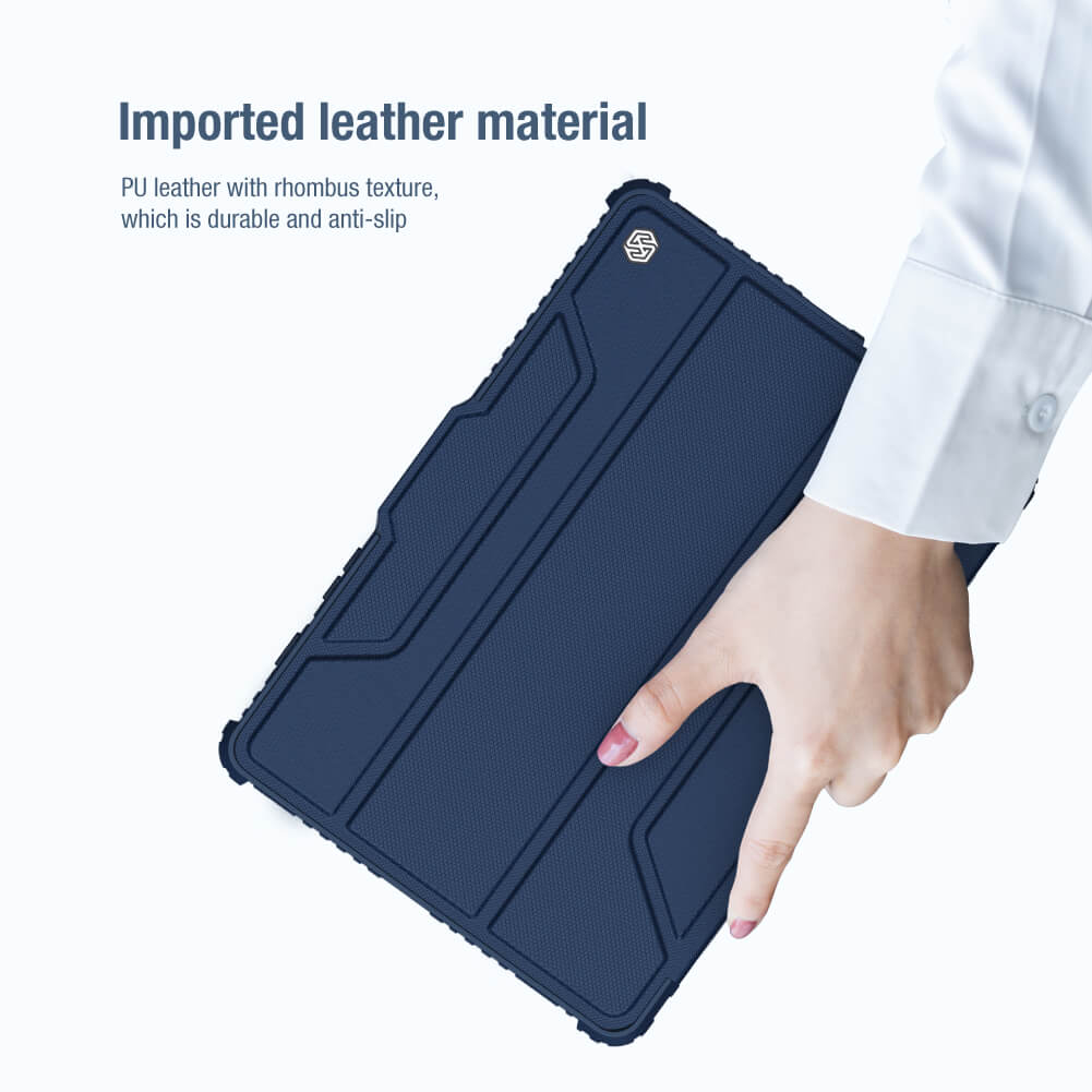 Чехол-книжка NILLKIN для Samsung Galaxy Tab S8 Plus (S8+), S8+ 5G, S7+ (серия Bumper Leather case pro)