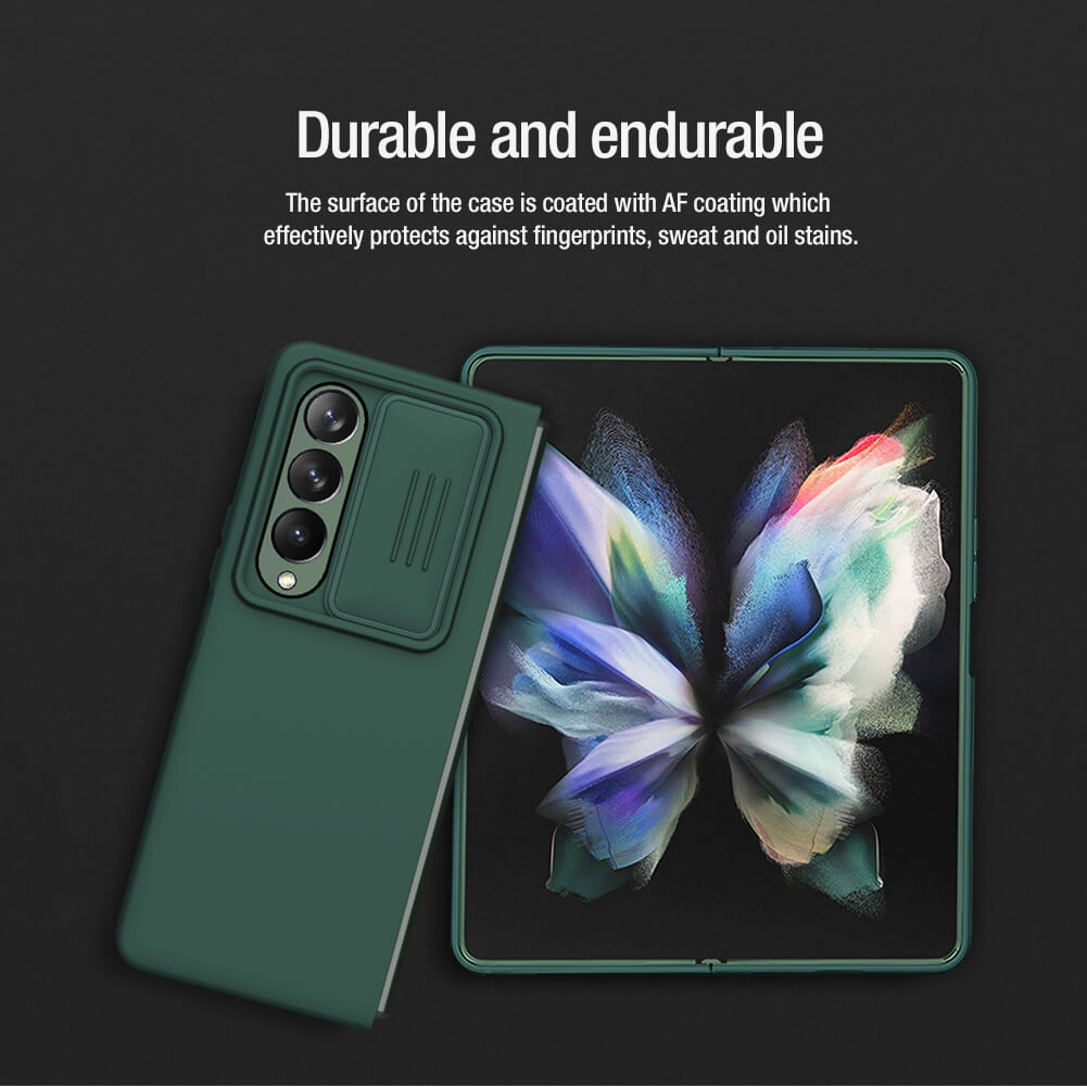 Чехол-крышка NILLKIN для Samsung Galaxy Z Fold4 (Fold 4 5G), W23 (серия CamShield Silky silicon)