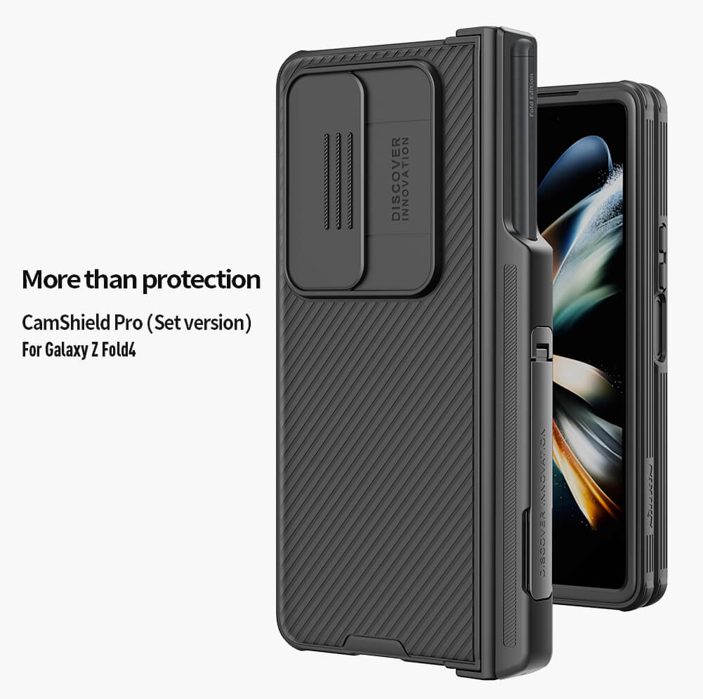 Чехол-крышка NILLKIN для Samsung Galaxy Z Fold4 (Fold 4 5G), W23 (серия CamShield Pro Full set)