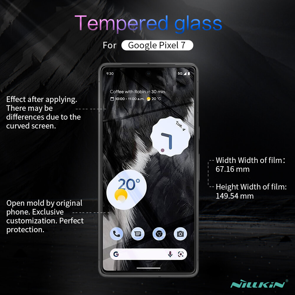 Защитное стекло NILLKIN для Google Pixel 7 (индекс H+ Pro)