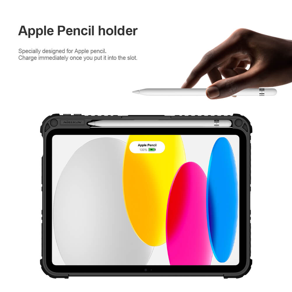 Чехол-книжка с клавиатурой NILLKIN для Apple iPad 10, iPad 10.9 (2022) (серия New Combo Keyboard Case)