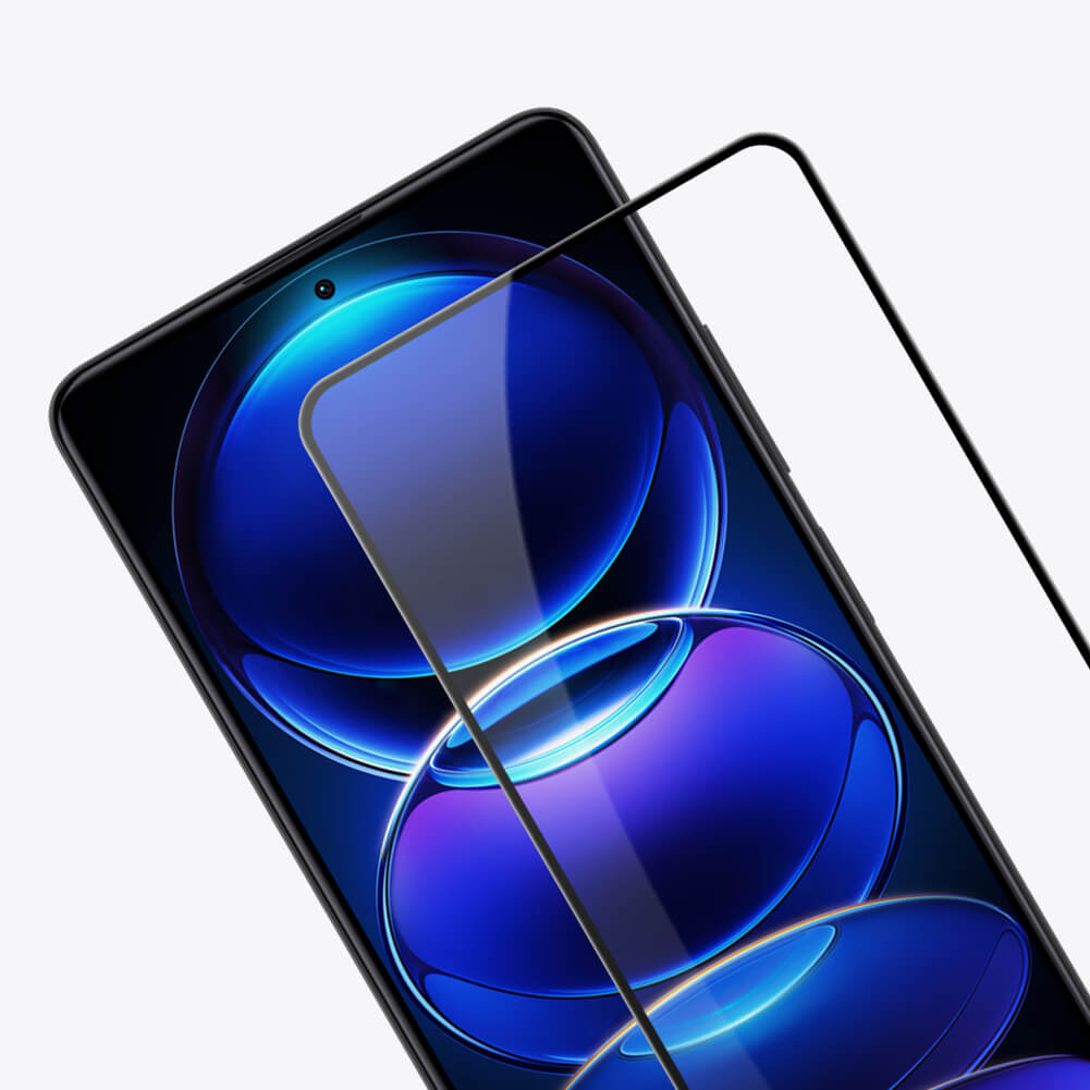 Защитное стекло с кантом NILLKIN для Xiaomi Redmi Note 12 Pro, 12 Pro Plus (Redmi Note 12 Pro+), Xiaomi Poco X5 Pro (серия CP+ Pro)