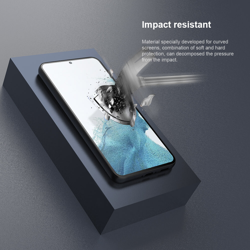 Защитная ударопрочная пленка NILLKIN для Samsung Galaxy S23 (серия Impact Resistant Curved Film)