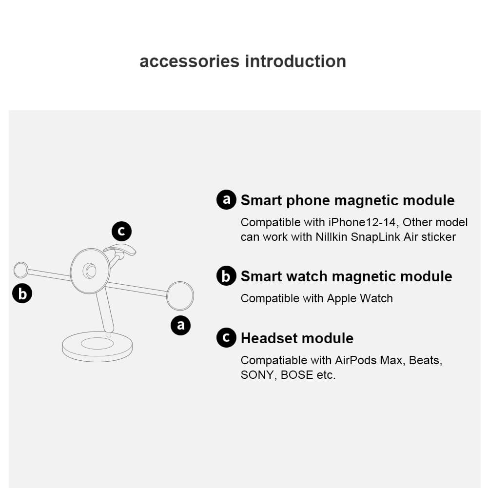 Подставка Nillkin SnapBranch Modular Device Station for Apple iPad, Apple iPhone, Apple Watch