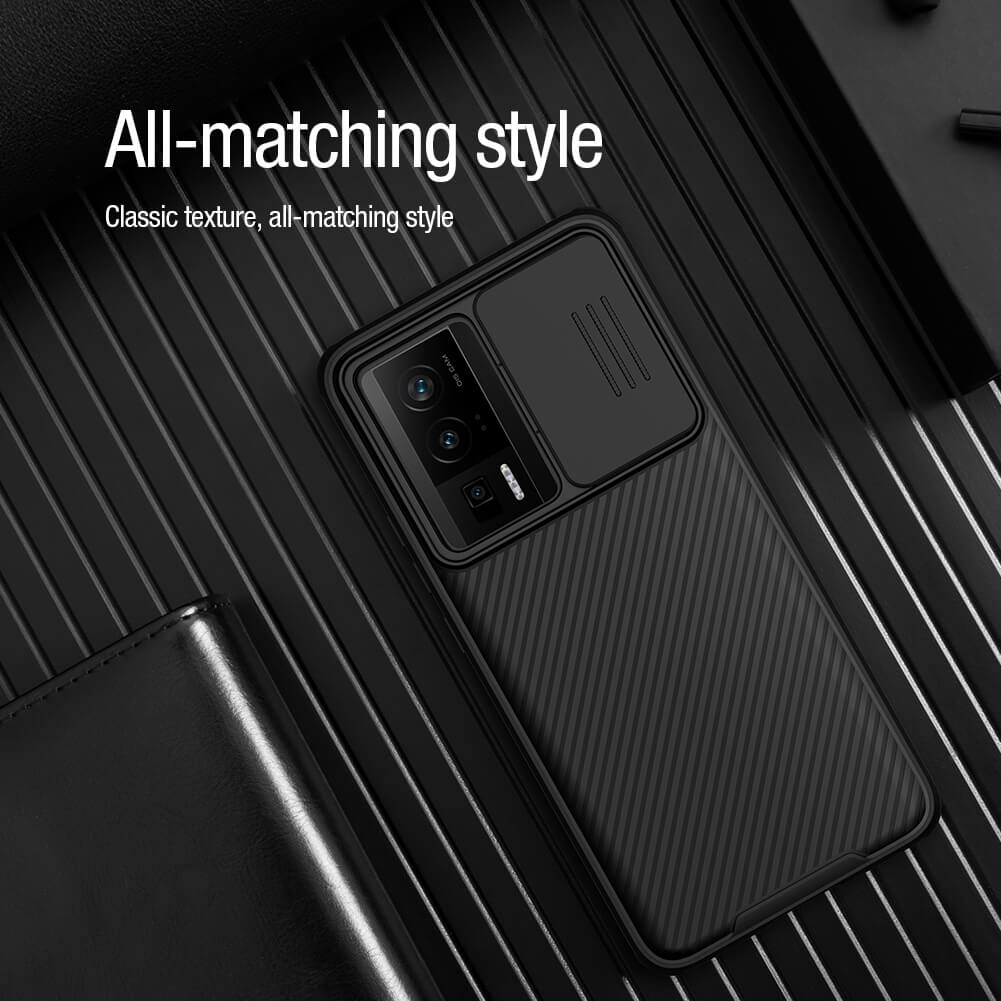 Чехол-крышка NILLKIN для Xiaomi Redmi K60, K60 Pro, Xiaomi Poco F5 Pro (серия CamShield Pro Magnetic case)