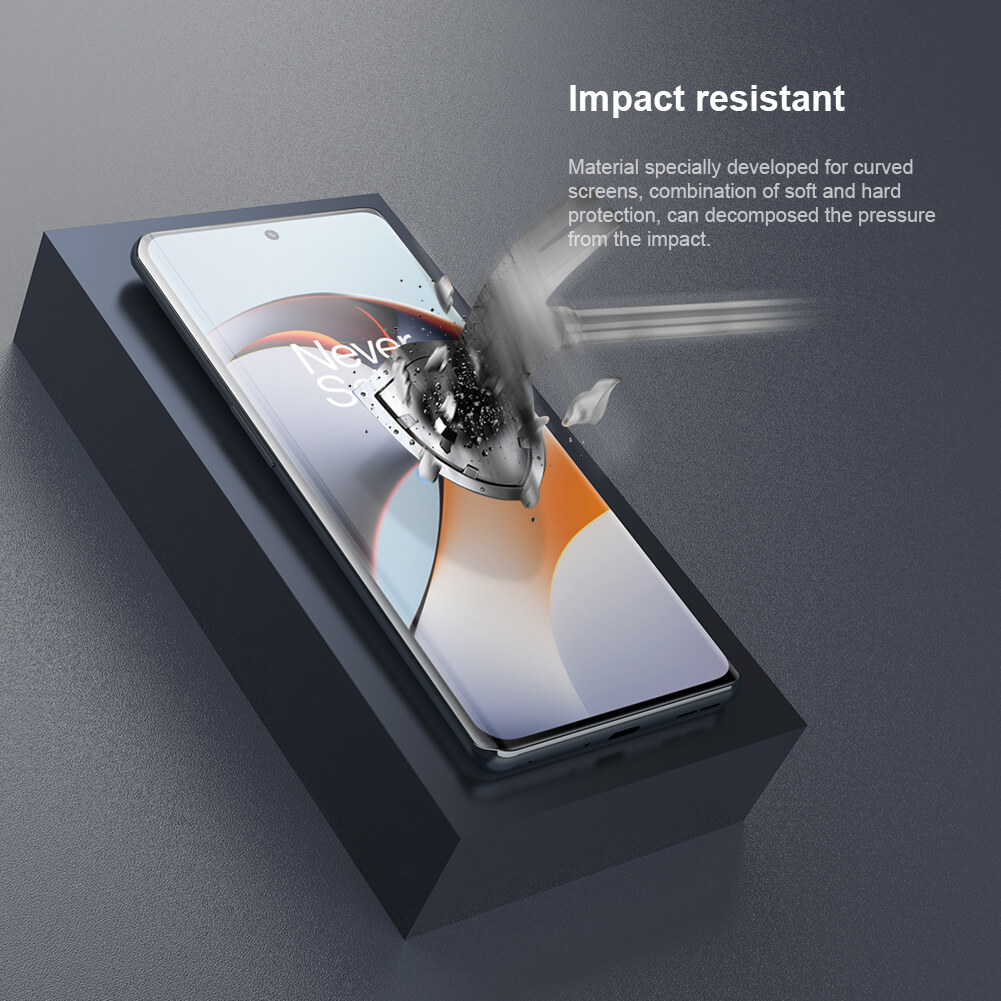 Защитная ударопрочная пленка NILLKIN для Oneplus 11R, Oneplus Ace 2 (серия Impact Resistant Curved Film)