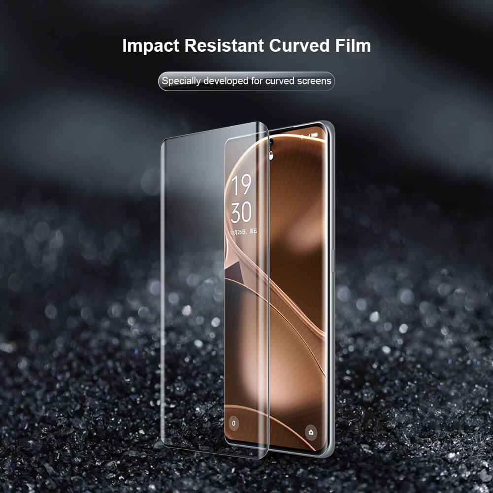 Защитная ударопрочная пленка NILLKIN для Oppo Find X6 Pro (серия Impact Resistant Curved Film)