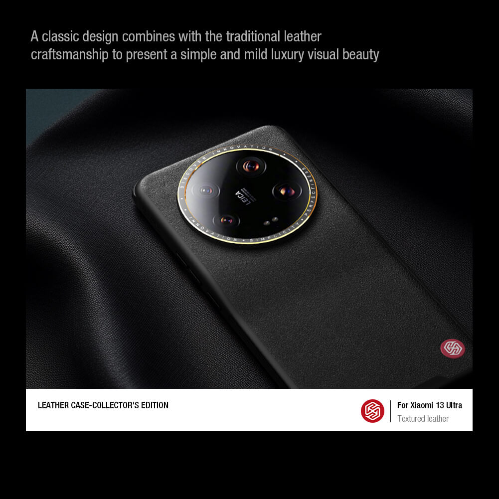 Чехол-крышка NILLKIN для Xiaomi 13 Ultra (серия Leather case Collector