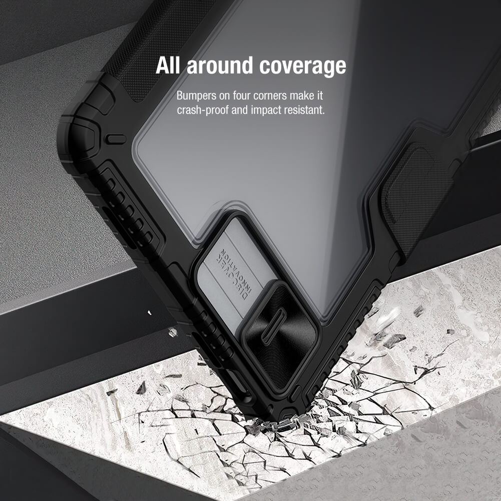 Чехол-книжка NILLKIN для Xiaomi Pad 6, Pad 6 Pro (серия Bumper Leather case pro)